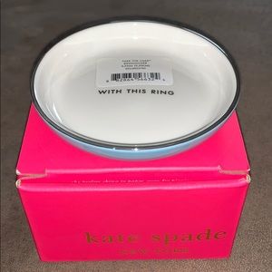 Kate Spade/Lenox Wedding Ring Dish
